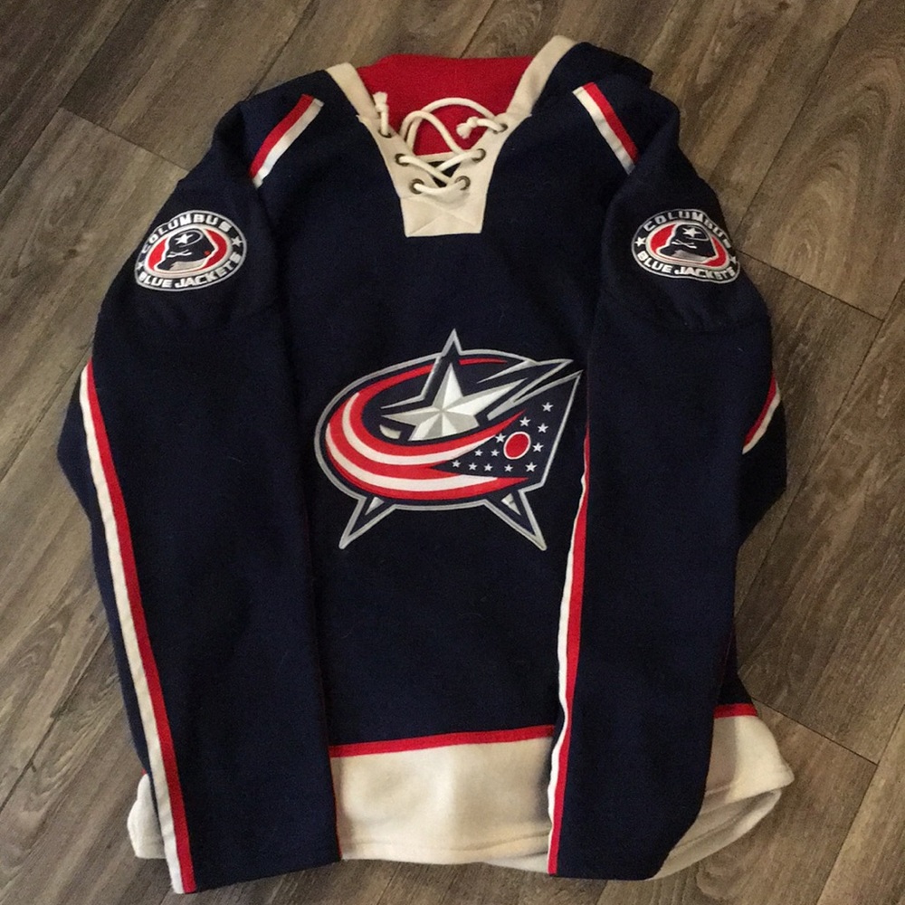Columbus Blue Jackets Hoodie Jersey